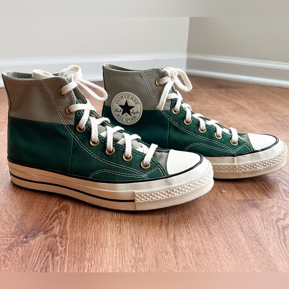 Converse Chuck 70 Colorblock Sneakers - Desert Green - Picture 6 of 8
